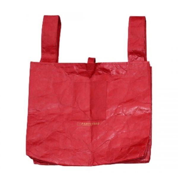 Pantrybag Shopping Bag Tyvek Red - Image 6
