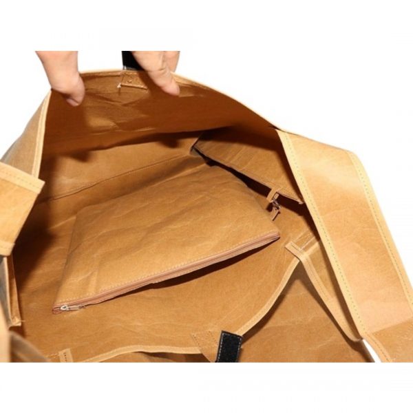 Pantrybag Shopping Bag Tyvek Brown - Image 6