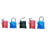 5 Pantrybag Nylon Shopping Bags Multicolor